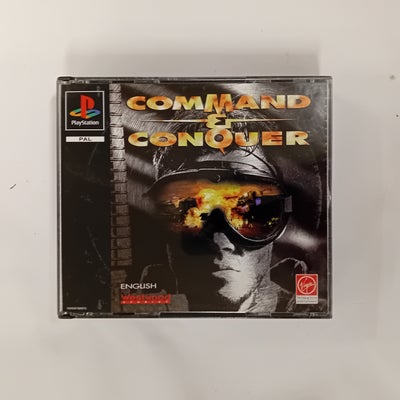 Command & Conquer, PS, action, Komplet og I rigtig god stand,  2 disc