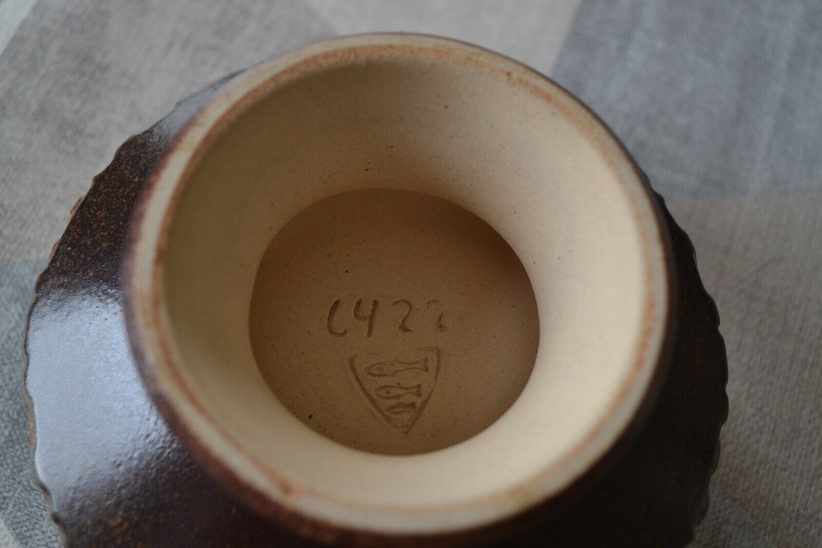 Keramik, lille opsats Mich Andersen