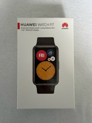 Løbearmbånd, t. HUAWEI, Huawei Watch Fit, God, Huawei Watch Fit smartwatch
Graphite Black

Beskyttel