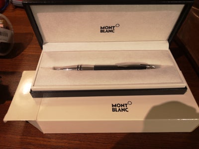 Kuglepenne, Montblanc starwalker carbon ballpoint pen, Pristine.
Ubrugt i original æske