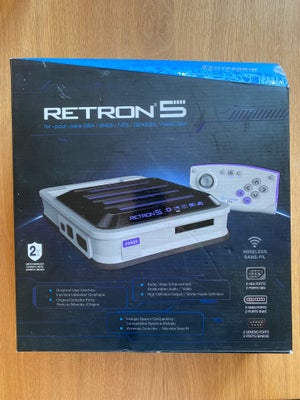 Retron 5, Retron 5, Retron 5 i den originale grå udgave. Komplet i kasse med alle kabler, controller