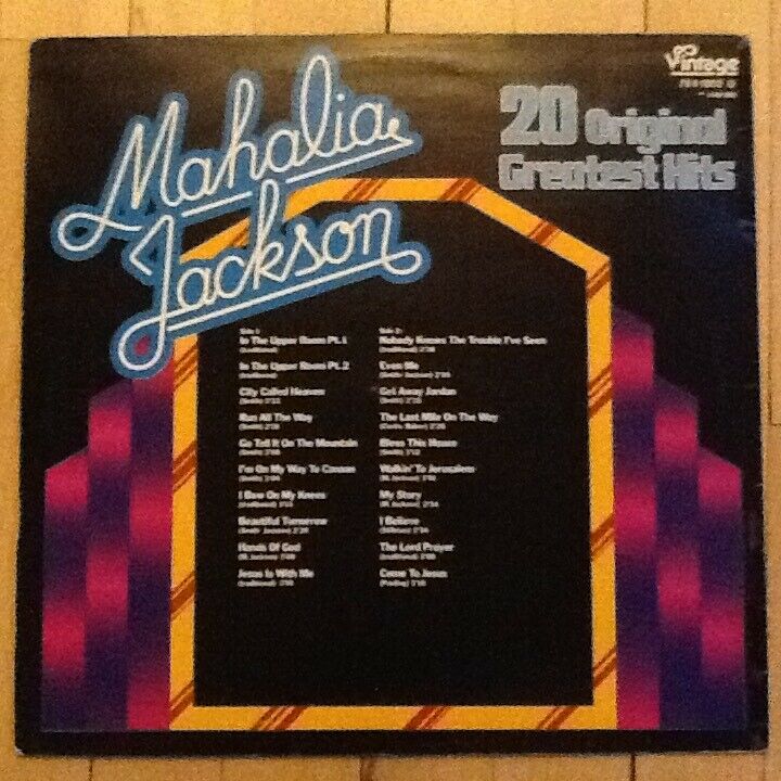 Lp Mahalia Jackson 20 Original Dbadk Køb Og Salg Af Nyt Og Brugt