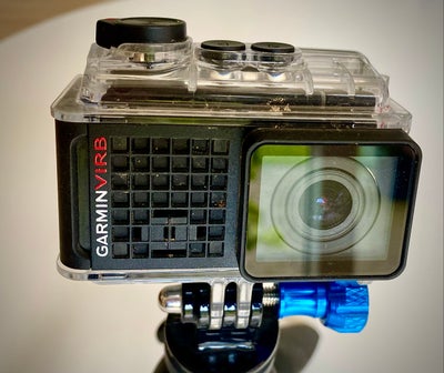 Action kamera, digitalt, Garmin, Virb Ultra 30, Perfekt, 4K actionkamera med stemmestyring og dataov