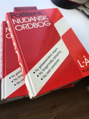 Nudansk ordbog, Politiken, år 1991, 14 udgave