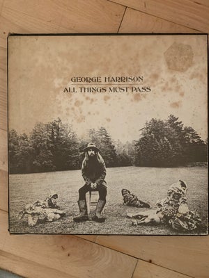 LP, George Harrison, All Things Must Pass, Rock, All things must pass Boxset 

Cover VG Covert er in