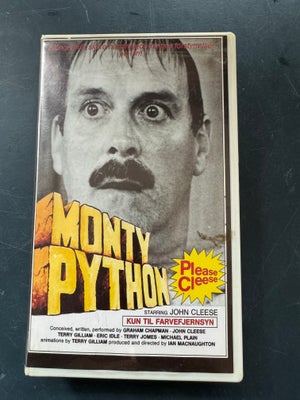 Komedie, Monty Python - Please Cleese, Monty Python - Please Cleese på VHS 

Både film og kassette e