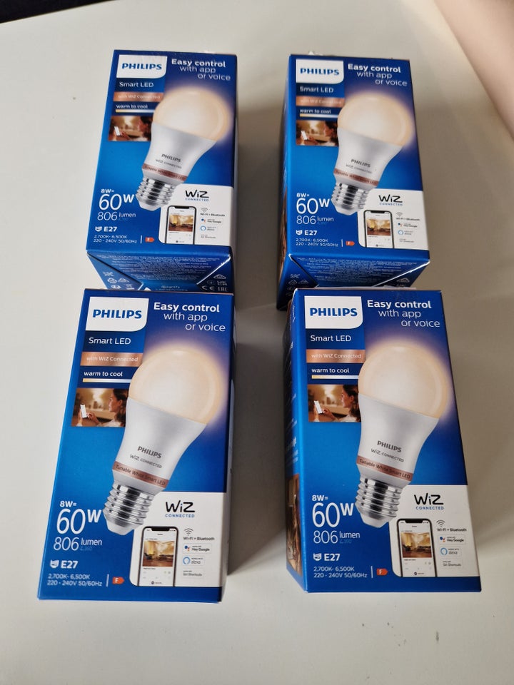 Pære, PHILIPS TW SMART PÆRE 8W A60 E27