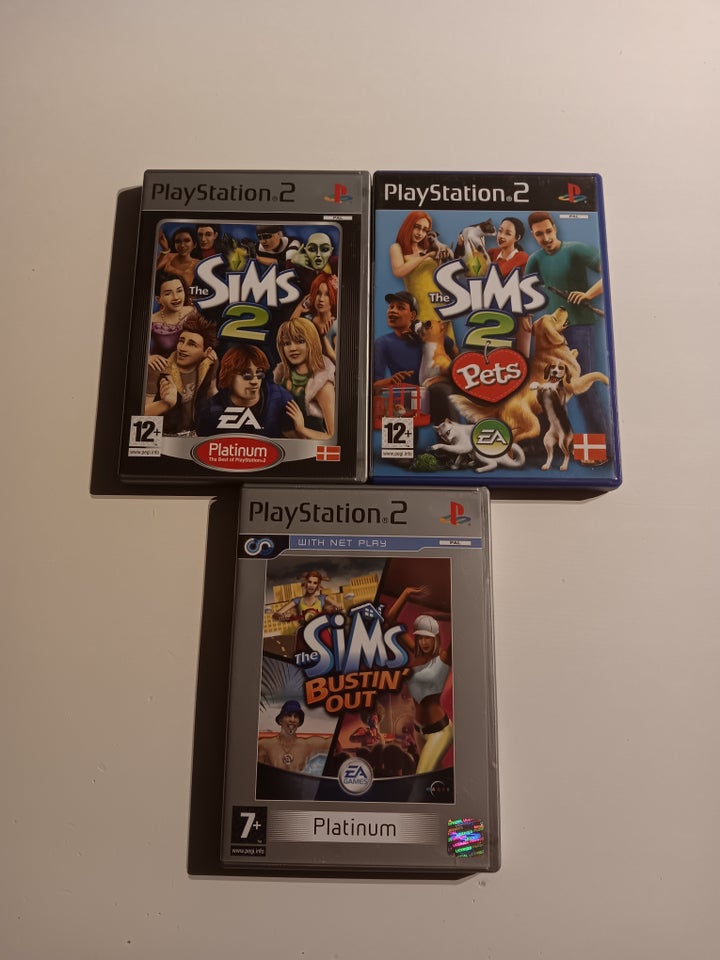 Sims spil, PS2