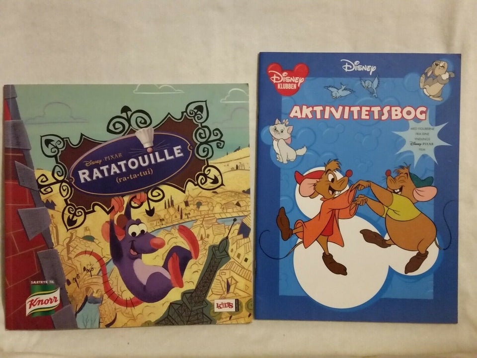 RARATOUILLE + AKTIVITETSBOG, Disney