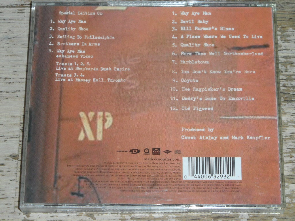 MARK KNOPFLER: THE RAGPIEKER*S DREAM 2 CD, rock
