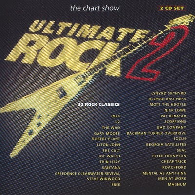 ¤/ Various / Diverse: 2CD : The Chart Show Ultimate Rock 2, rock, Trackliste.

CD1

1-1	U2–	Where Th