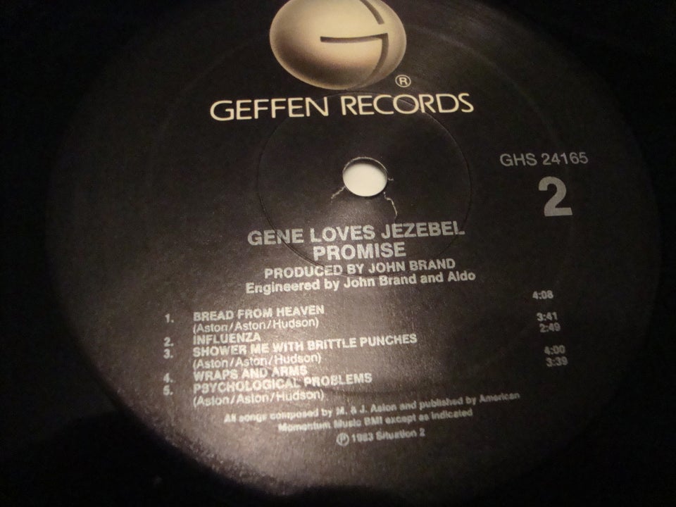 LP, Gene Loves Jezebel., Promise....