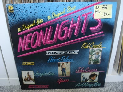 LP, Various, Neonlights, Pop, LP, Compilation
Country: Scandinavia
Released: 1983
Genre: Electronic,