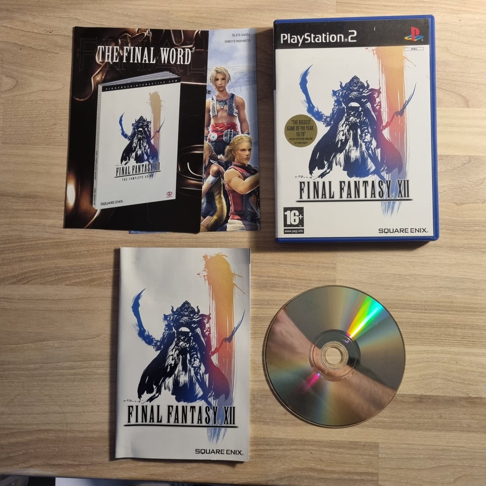 Final Fantasy XII, PS2, rollespil