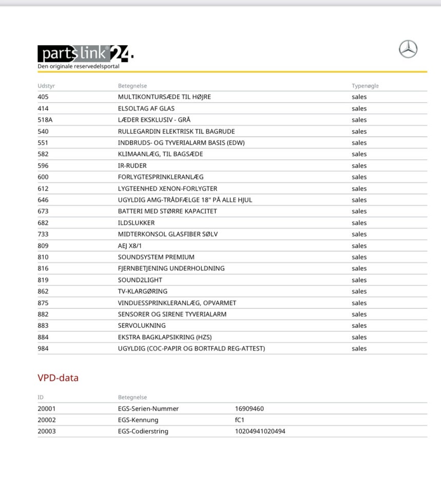 Mercedes S500, 5,0 aut. lang, Benzin