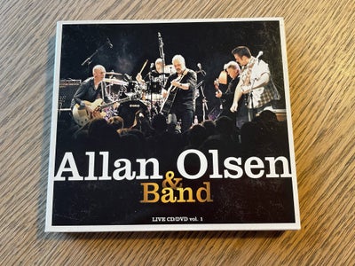 Allan Olsen: Live ‘08 (CD/DVD), rock, Fantastisk live udgivelse af den nordjyske sanger Allan Olsen 
