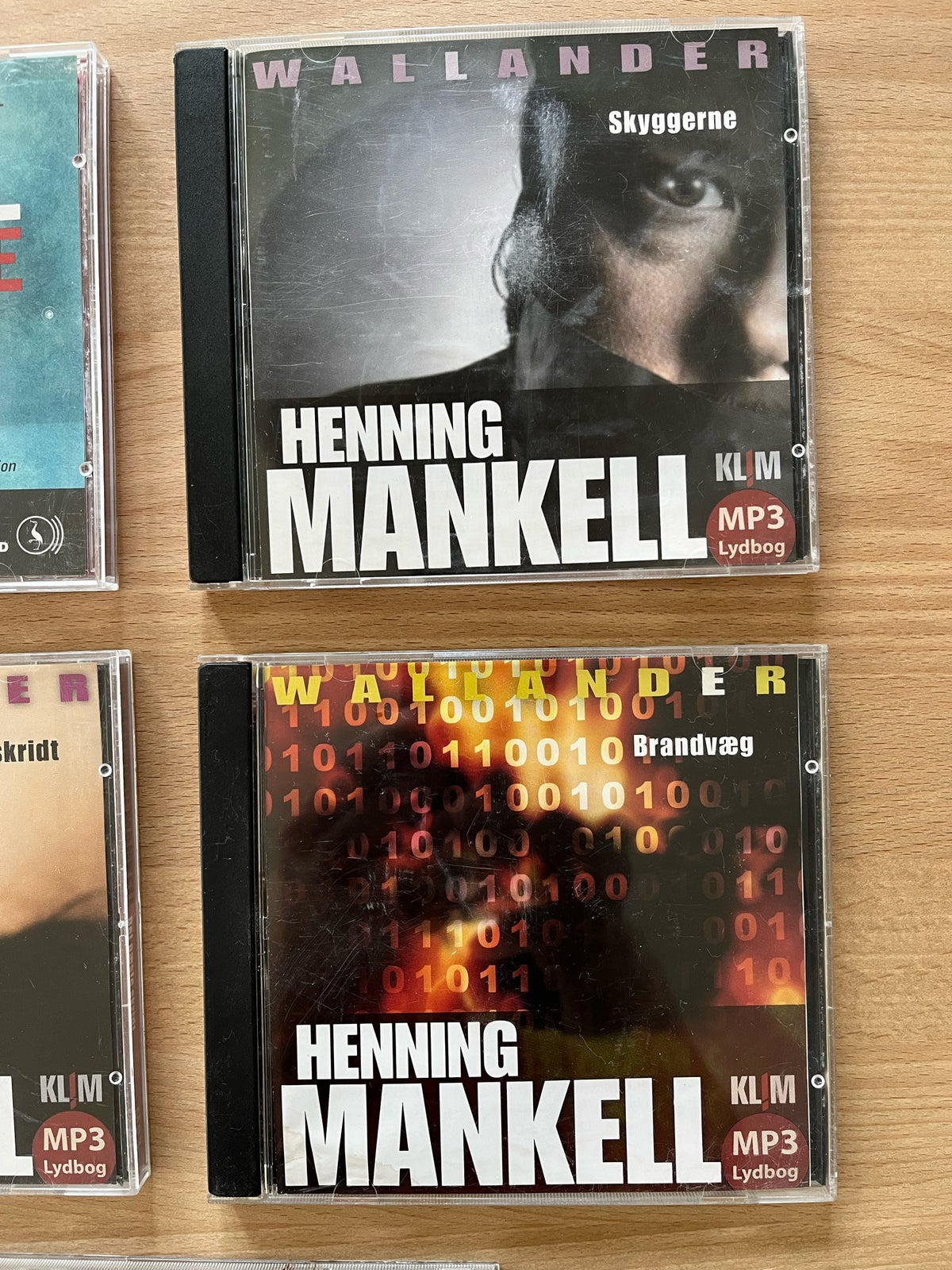 Wallander , Henning Mankell, Lydbog