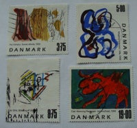 Danmark, stemplet, Særfrimærker