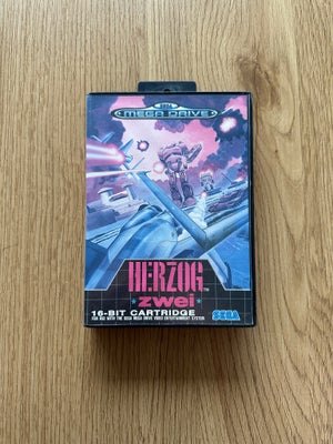 Herzog Zwei, Sega Mega Drive, Testet og virker som det skal. Se billeder for stand. Kan sendes på kø