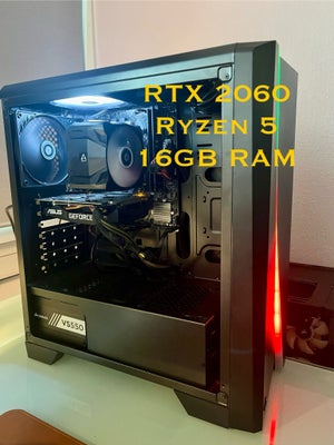 Selvbyg, RTX 2060&Ryzen 5 gamer pc, Perfekt, Hej alle, 

Jeg sælger min gamer pc med RTX 2060 og AMD