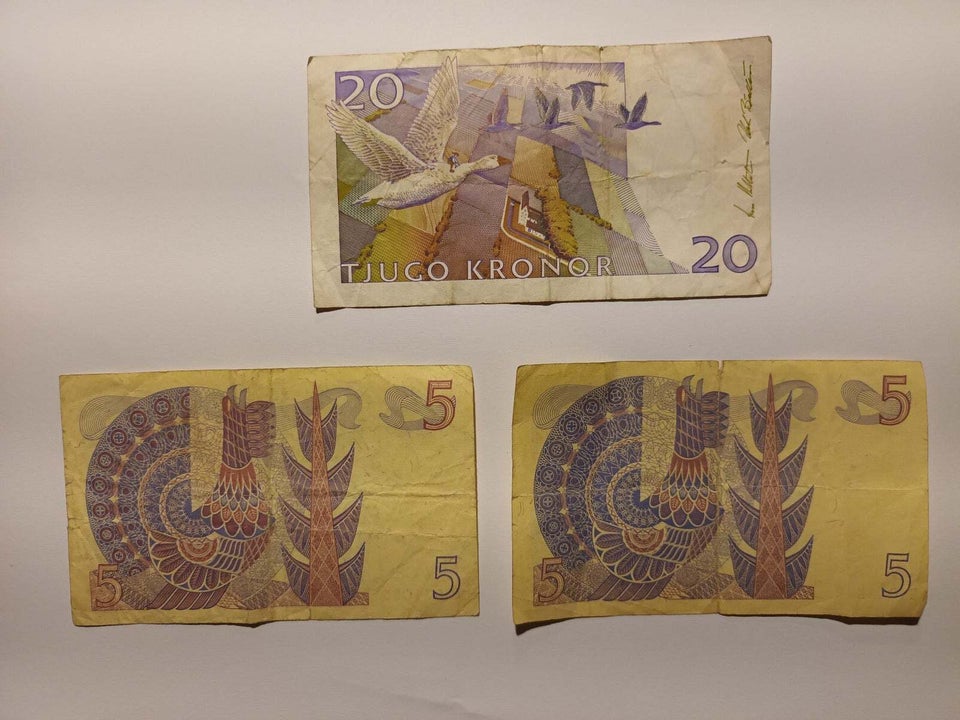 Skandinavien, sedler, 220 skr.