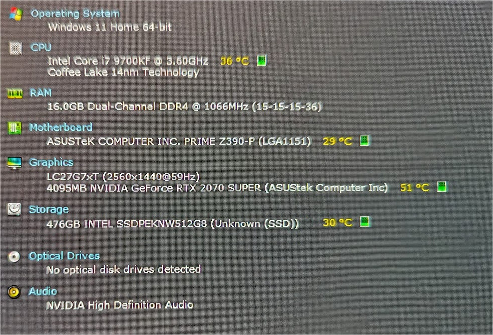Asus, MM Vision, Intel® Core™ i7-9700K 4,9 Ghz Ghz