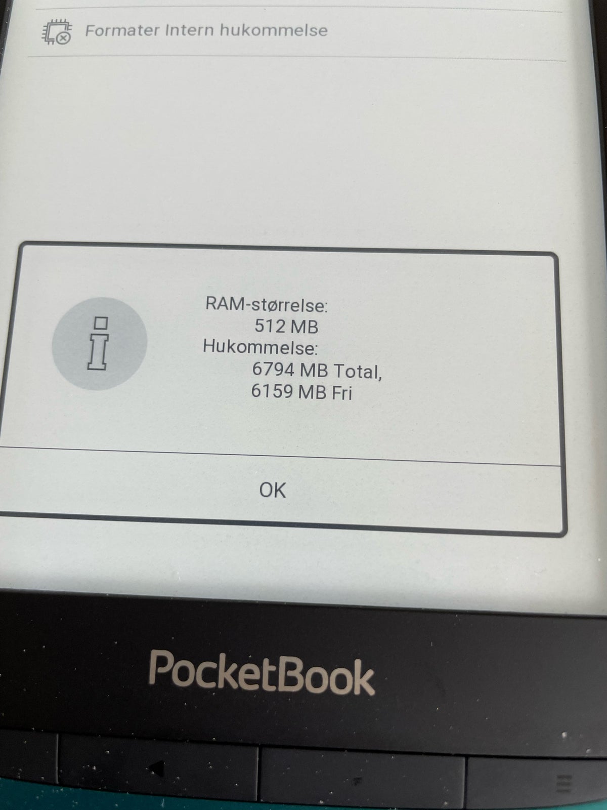 Andet mærke, PocketBook 4 Lux, 6” tommer