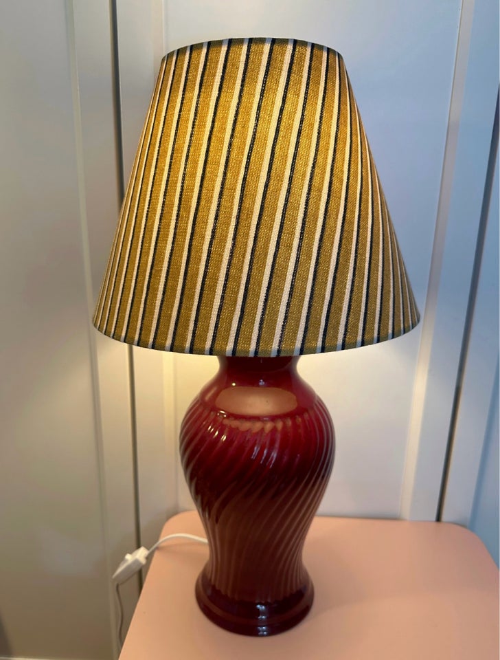 Anden bordlampe, Vintage keramik lampe