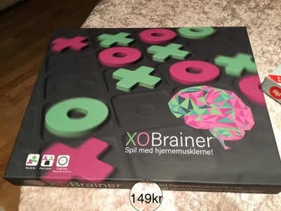XOBrainer, Familie, brætspil, Fint spil, intakt.