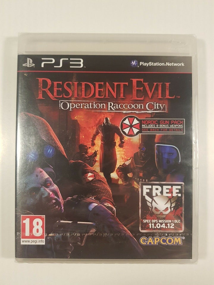 (Nyt i folie) Resident Evil, operation racoon city, PS3