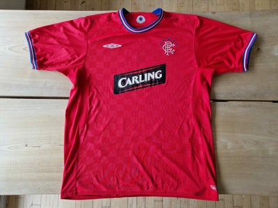 Fodboldtrøje, Rangers 2009/2010, Umbro, str. XL, Rangers-trøje fra 2009. Størrelse XL. Har #7 Davis 