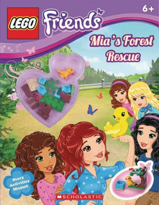 Lego Friends, LEGO Friends Bog inkl. LEGO Friends legosæt, LEGO Friends Aktivitetsbog "Mia's Forest 