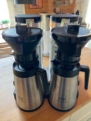 Moccamaster dobbelt kaffemaskine, Moccamaster, Moccamaster CD Thermo Automatic Double


 2900 Watt
 