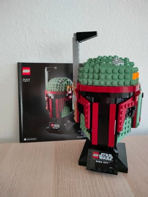Lego Star Wars, Boba Fetts Hjelm, Lego Star Wars 75277 Boba Fett Hjelm

Alle dele og manual medfølge