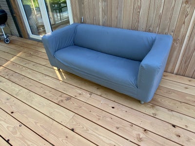 Sofa, bomuld, 2 pers. , Klippan Ikea, Klippan 2-personers sofa fra Ikea, sælges. Helt nyt ubrugt blå