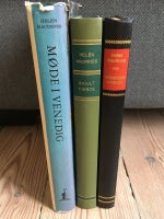 Tre titler, Helen MacInnes, genre: roman