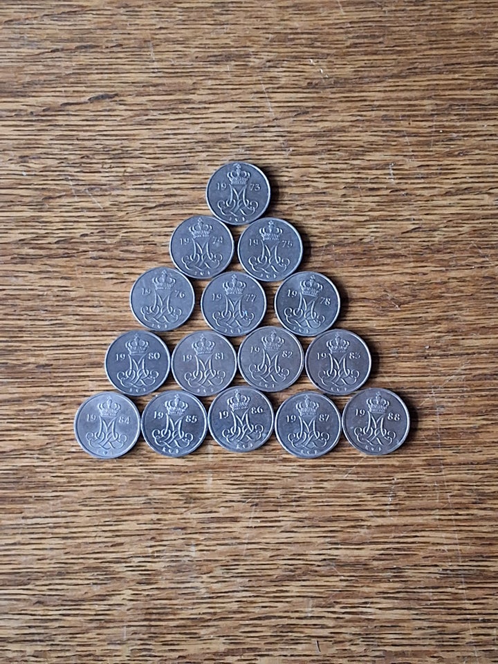 Danmark, mønter, 15x10 ØRE