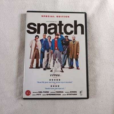 Snatch, instruktør Guy Ritchie, DVD, action