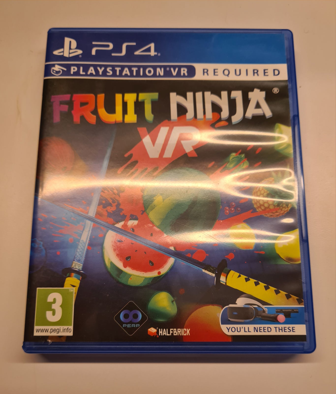 Fruit Ninja VR PS4 sport dba K b og Salg af Nyt og Brugt