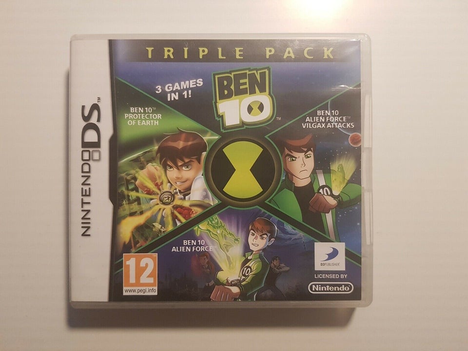 Ben 10 tripple pack, Nintendo DS