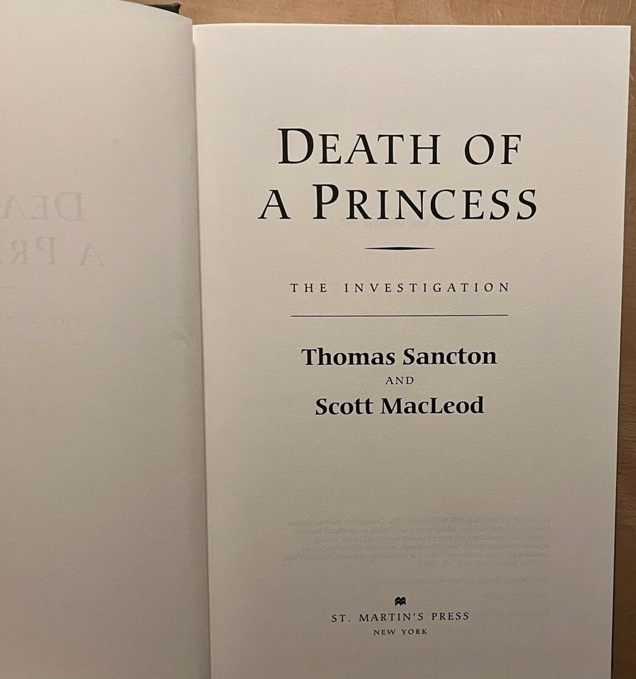 Death of a Princess, The investigation, Thomas Sancton and