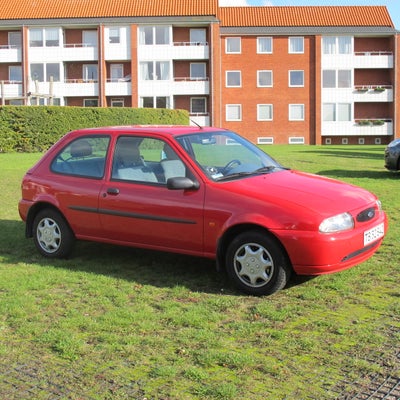 Ford Fiesta, 1,25 aut., Benzin, aut. 1998, km 117000, rød, nysynet, ABS, airbag, alarm, 3-dørs, cent