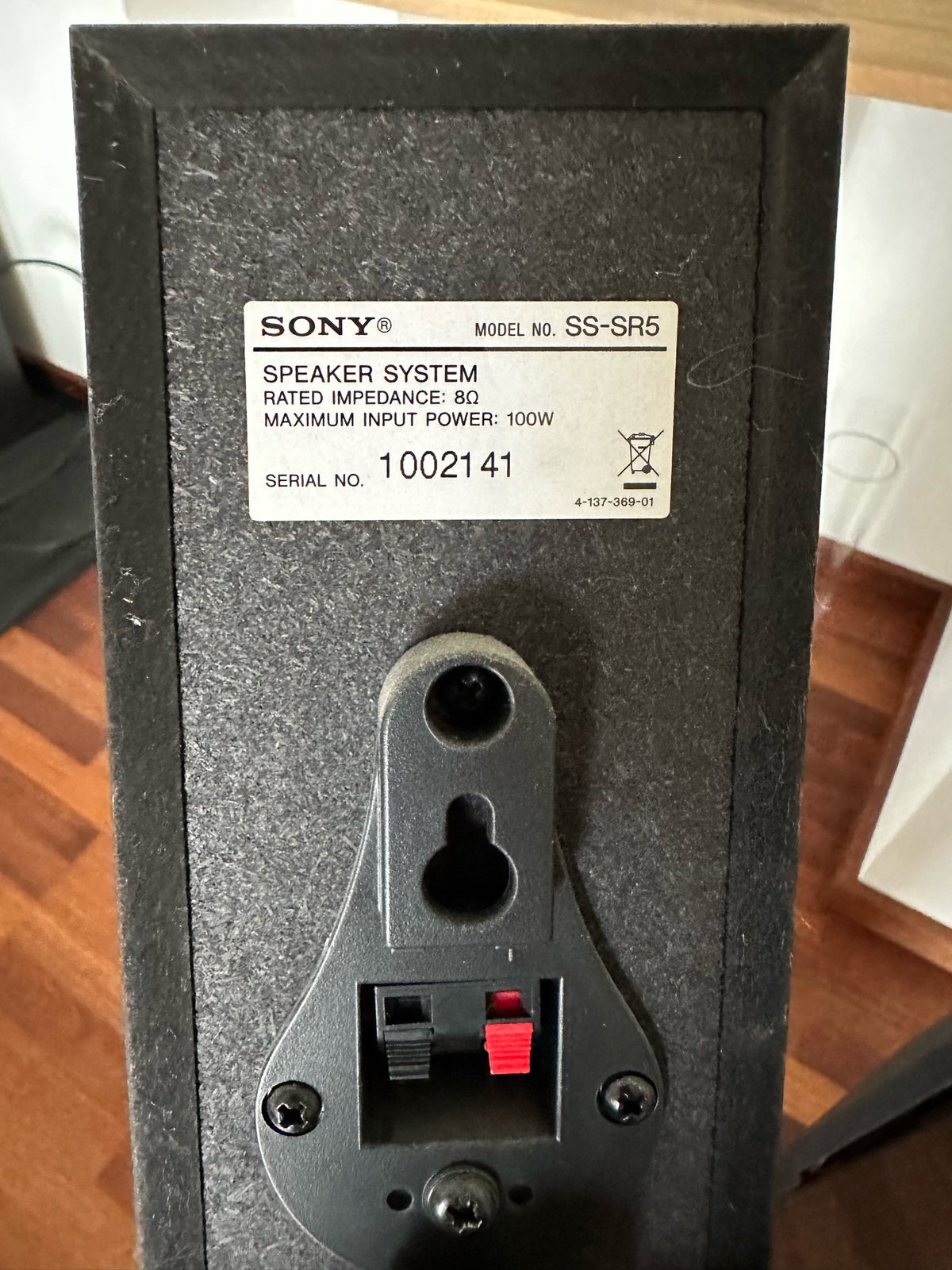 5.1 højttalersæt, Sony, Ss-F55H