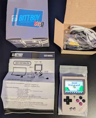 Miyoo, spillekonsol, Perfekt, Miyoo BittBoy Version 2 retro nostalgi Game Boy Nintendo

Jeg sælger h