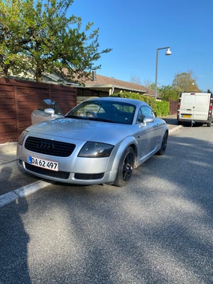 Audi TT, 1,8 T 180 Coupé, Benzin, 1998, km 287000, grå, nysynet, aircondition, ABS, airbag, 2-dørs, 