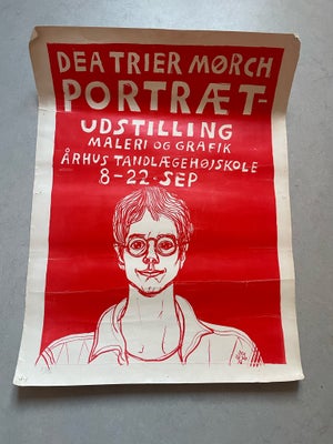 Plakat , Dea Trier Mørch, Original plakat sælges 