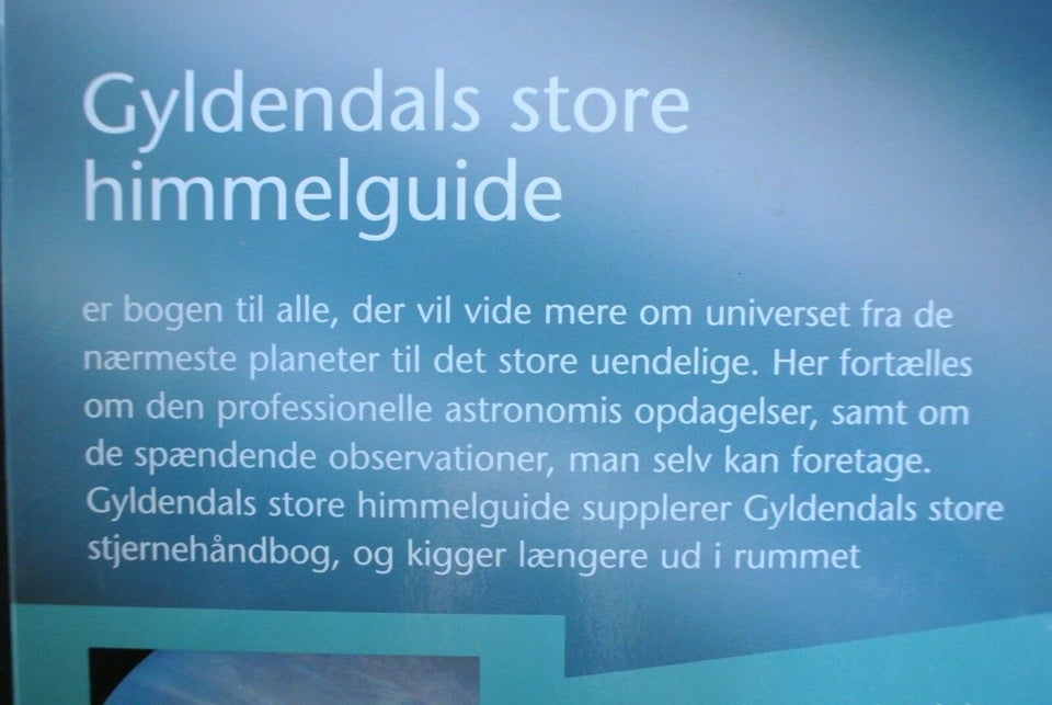 gyldendals store himmelguide, red. af john o'byrne, emne: