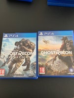 Ghost recon, PS4, action