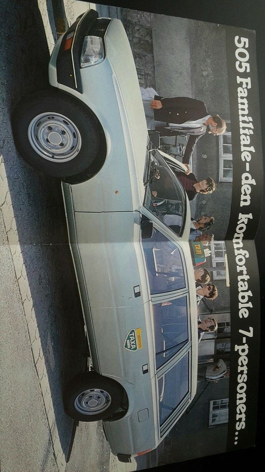 Brochure, Peugeot hyrevogne