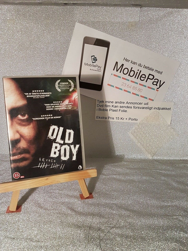 Old boy, DVD, familiefilm